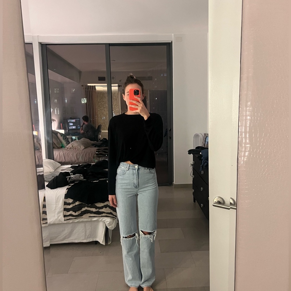 ROLLA'S Light Blue High Rise Jeans - Picture 7 of 7
